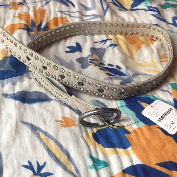 Nwt Free people studded diamond belt small medium 0 2 4 6 - Picture 1 of 4